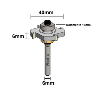 Serra-Debrum-Rolamento-6mm-18F4060.01-Radix-5-FERAACE040