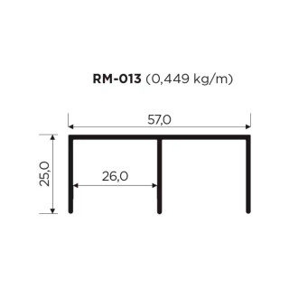 Trilho-de-Aluminio-6mt-Superior-RM-013-Rometal-2-FRRTTLH043
