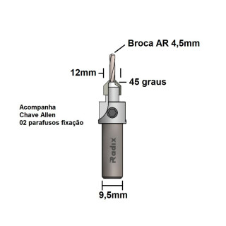 Escareadora-12mm-para-Brocas-45mm-22A1245.04-Radix-4-FERAACE069