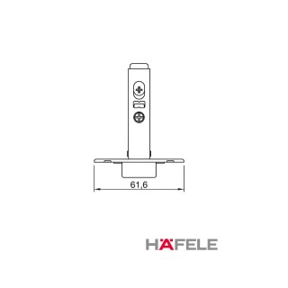 DOBRADICA-HAFELE-SLOW-RETA--CALCO-H0-311.04.296-10PC-5-FRHADOB075