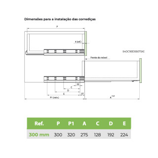 CORREDICA-INVISIVEL-UNIHIDE-SLOW-FGVTN-300MM-3D--3-FRFGCRR281