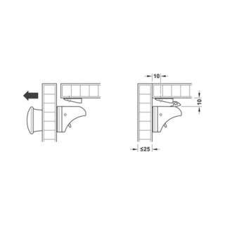 HAFELE-FECHADURA-OCULTA-MAGNETICA-PLASTICA-BRANCA-24541761-3-FRHAFEC030