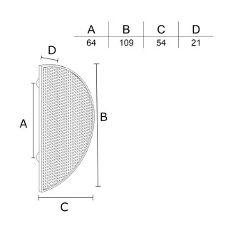 ITALY-PUXADOR-AURI-IL1800-108X54MM-DOURADO-FOSCO-4-FRILPXD527