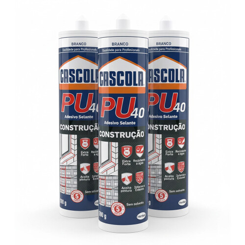COMBO476---Combo-3-Unidades-do-Adesivo-Selante-de-Poliuretano-PU-40-Branco-380g-Cascola---01.jpg