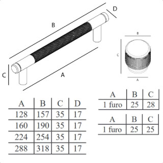 PUXADOR-ITALY-ZIGRINATO-1580-128MM-GRAFITE-FRILPXD380-02