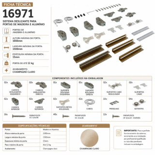 ROMETAL-KIT-VERTICATO-1PT-12KGTRILHO-3MT-CHAMP-CL-FRRTKIT263-02
