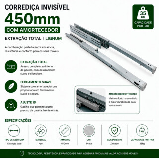 CORREDICA-LIGNUM-INVISIVEL-SLOW-450-ET-1D-35KG-NV-FRL1CRR060-02
