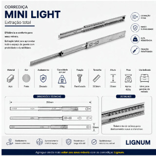 CORREDICA-LIGNUM-TELES-MINI-LIGHT-350MM-ZC-25KG-NV-FRL1CRR045-03