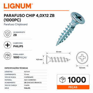 LIGNUM-PARAFUSO-CHIP-40X12-ZB-1000PC-FRL1PAR074-02